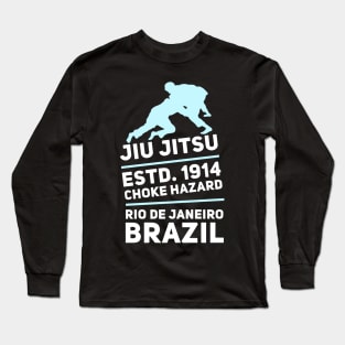 JIU JITSU: Choke Hazard Long Sleeve T-Shirt